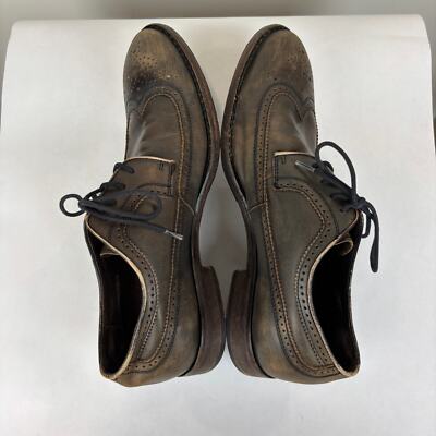 John Varvatos Star USA Wingtip Brogue Oxford Dress Shoes 