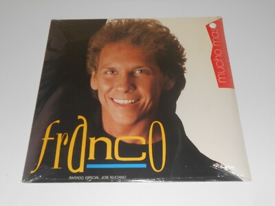LP- Franco - Mucho Mas - Invitado Especial Jose Feliciano -  Sealed  