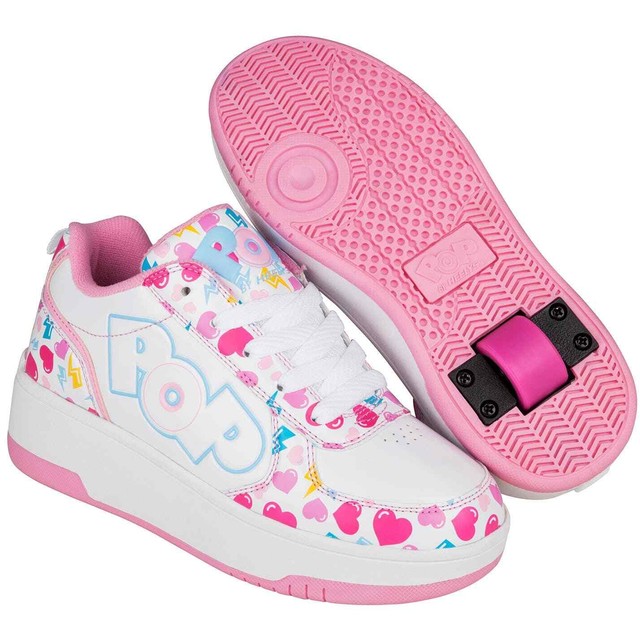 pink heelys size 1
