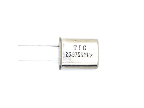 1x TIC quartz 26.9750 MHz (MHz, quartz, oscillating quartz, oscillator) Q56