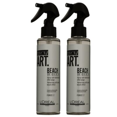 Loreal Tecni. Art Beach Waves 2 x 150 ml Salt Spray für Wellen Beach Look Set