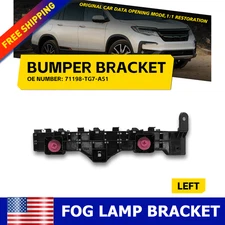 Front Left Driver Side Bumper Support Bracket For 2019-2022 Honda Pilot Black LH