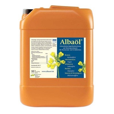 Albaöl - Rapsöl mit Buttergeschmack, 10 Liter Kanister