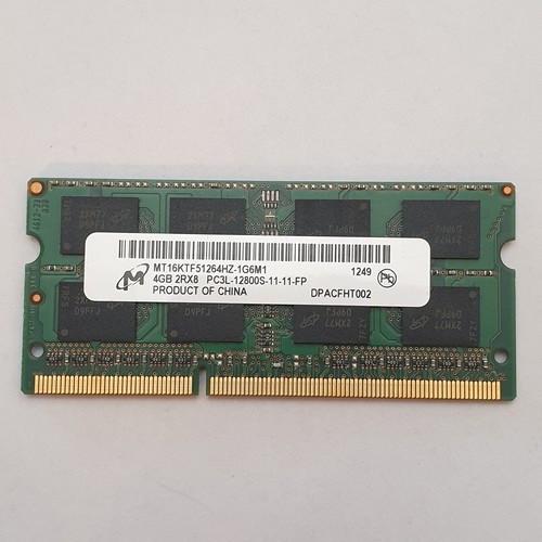 Micron 4GB RAM DDR3L PC3L-12800S Notebook Laptop Speicher 1x4GB Modul