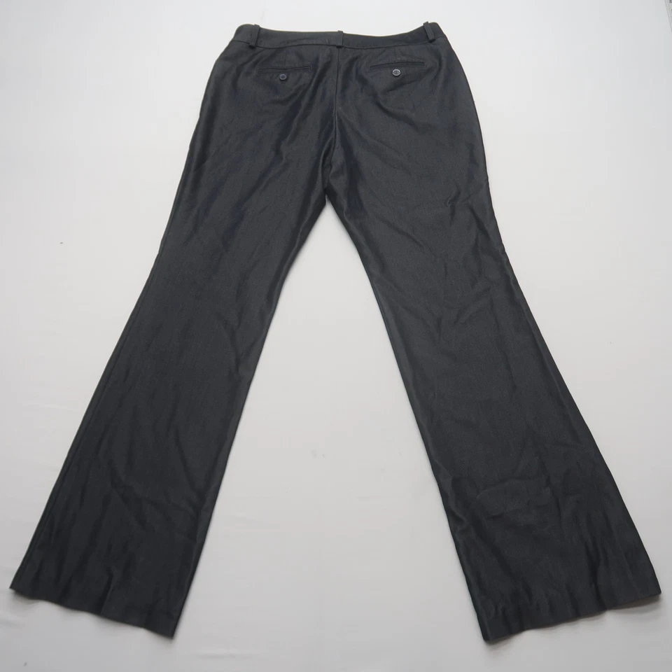 Pantalones de vestir Worthington para mujer calce moderno 12 grises Darl trabajo carrera bootcut Foto 2 de 4
