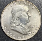 1949-D Franklin Half Dollar - Uncirculated - Nice Bell Lines! No Reserve!