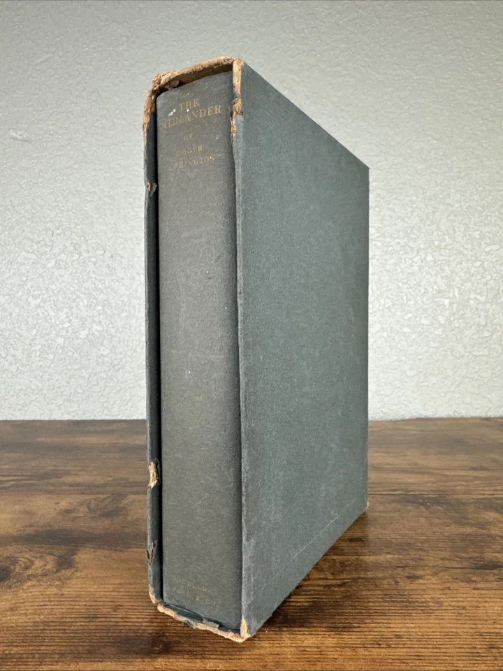 *SIGNED* The Midlander by Booth Tarkington 1923 1ST ED/LTD ED ~HC/DJ W/SLIP VG+ - Image 2 of 4
