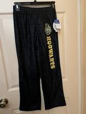 Harry Potter Hogwarts Pajama Pants Kids SIZE 10/12  NEW WITH TAGS  FREE SHIP 