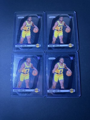 2024-25 Panini Prizm Bronny James Rookie Card LOT OF 4