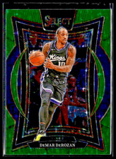 2024-25 Panini Select 33 DeMar DeRozan Sacramento Kings Green Stars Prizm