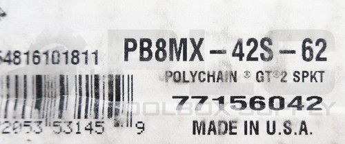 NEU GATES PB8MX-42S-62 POLYCHAIN GT 2 RITZEL *LESEN* - Bild 7 von 7