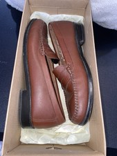 GH Bass Co Weejuns Kathleen Penny Loafers Flats Shoes Women's Size 9 Brown Tan