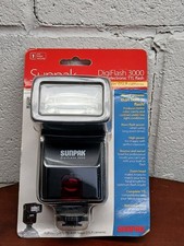 Sunpak DigiFlash 3000 High Powered Flash for Nikon DSLR Camera - NEW