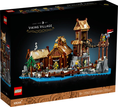 LEGO Ideas Viking Village (21343) BRAND NEW SEALED RETIRED    