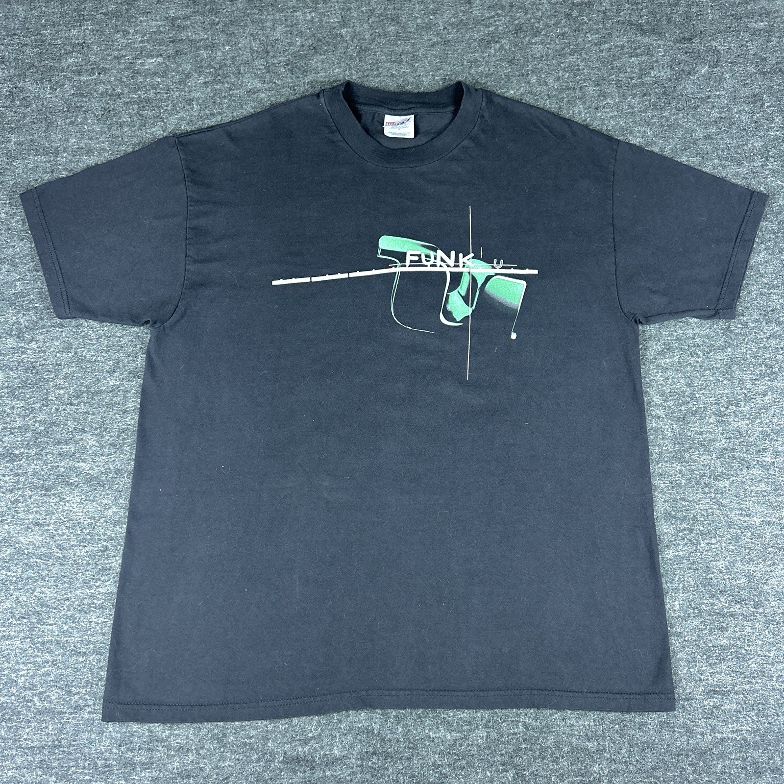 Vintage Software Shirt Mens Black XL Funk U Computer  Hanes Graphic Tee 90s