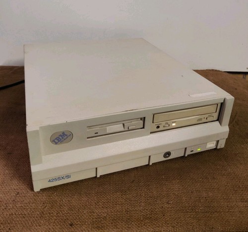 Computer Vintage IBM 425SX/Si PS ValuePoint Intel Pentium 486Sx + Floppy 3,5" - Foto 3 di 9