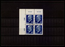 DDR ULBRICHT 937 b X y I ER-4er-BLOCK o.l. gest. m6516