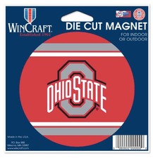 Wincraft Ohio State Buckeyes Indoor/Outdoor Die Cut Magnet Multi Color