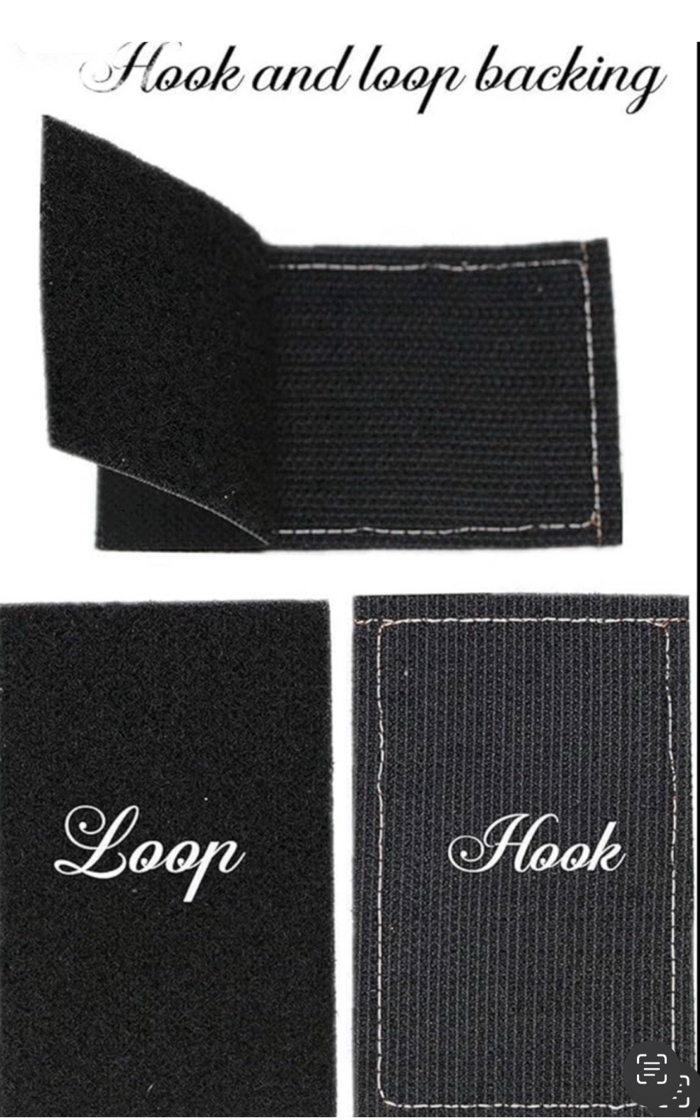 DEATH NEVER WAITS 2x4 Embroidered Morale Patch Hook Backing Brand New