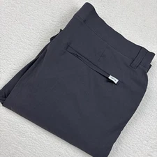 ORVIS 'Trek' Mens Tech Pants Size 38/32 Gray Hiking Utility Performance Stretch