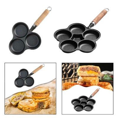 Spiegelei Pfanne Kochgeschirr Eisen leicht antihaftbeschichtet für Omeletts Outdoor Burger
