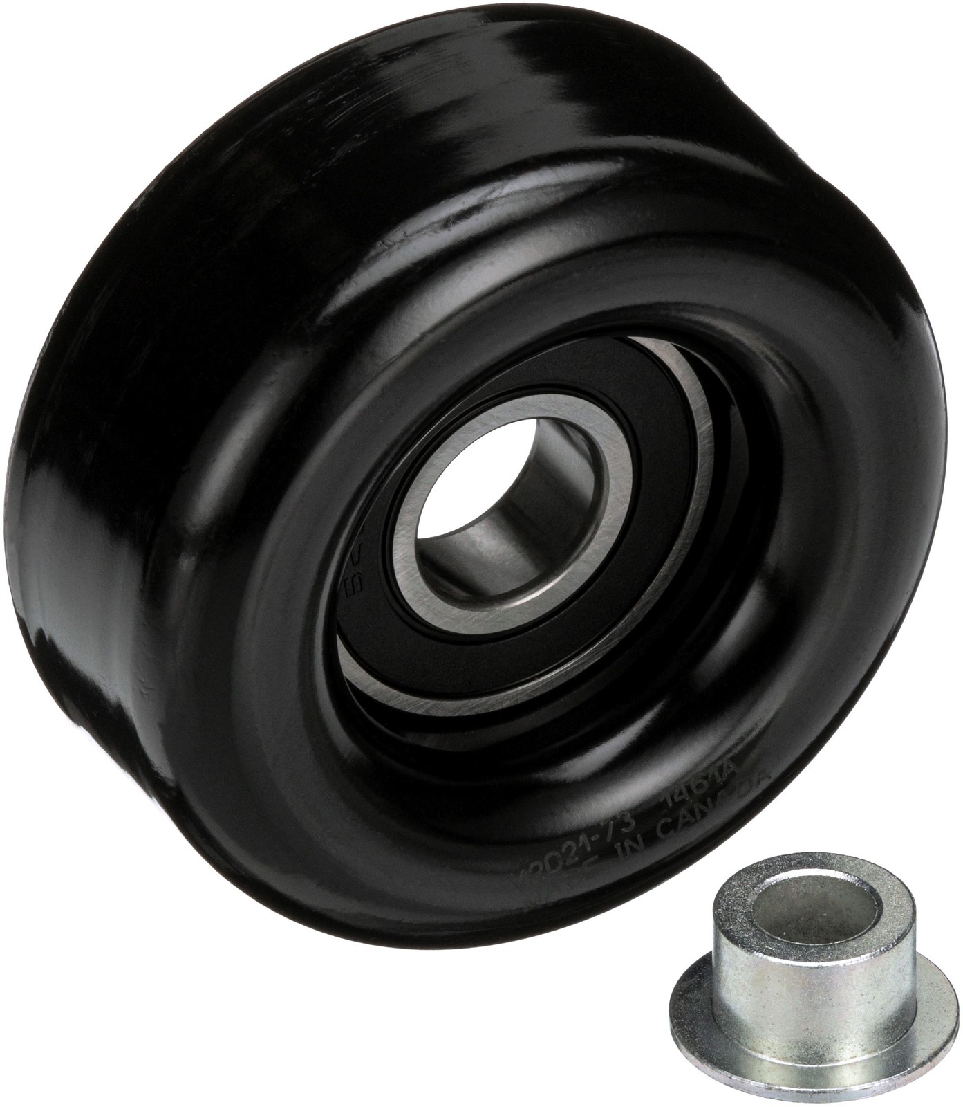 Aux Belt Idler Pulley fits DODGE CARAVAN RG 3.8 01 to 06 EGH Guide Deflection