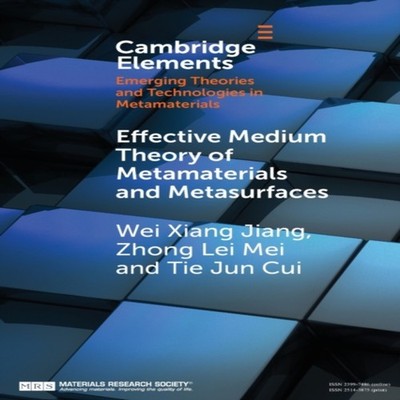 Effective Medium Theory of Metamaterials and Metasurfaces Wei Xia