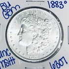 1883 O BU UNCIRCULATED MORGAN SILVER DOLLAR AUTHENTIC U.S.MINT FREESHIPPING 6307