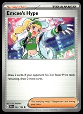 SV10: Destined Rivals #163/182 Emcee's Hype Pokemon tcg