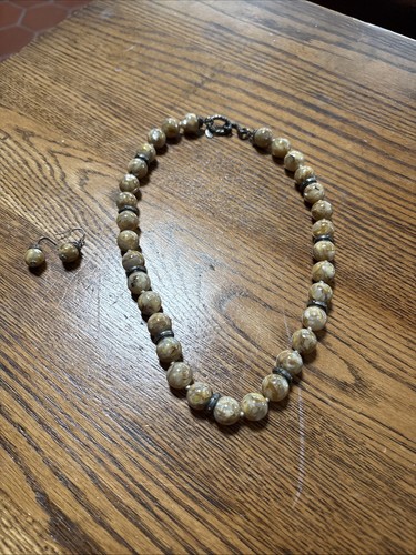 Longaberger So Rachel Necklace And Matching Earring