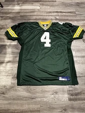 Vintage Reebok NFL Green Bay Packers Brett Favre 4 Jersey Men’s SZ 56