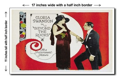Beyond the Rocks 1922 - 2 - 11x17 Poster Art Print