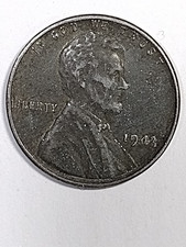 1943 STEEL PENNY 1 CENT WRONG PLANCHET MINT ERROR weight 2.56/57 SUPER RARE #A09
