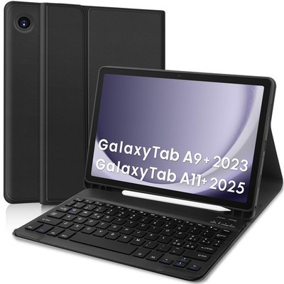 Hülle mit Tastatur für Samsung Galaxy Tab A9 Plus