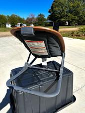 Maxi-Cosi Infant Baby Bouncer Chair Gray/Brown Wood-Look Frame, Washable
