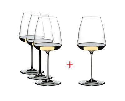 Riedel Winewings Sauvignon Blanc Wine Glass, Buy 3 Get 4