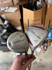DENTED Kids Golf Clubs: Driver  3-Wood RH