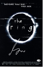 Gore Verbinski signed 11x17 Poster Director - The Ring