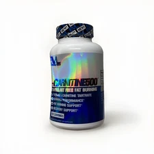 Fat Burner Workout Recovery L-Carnitine500 Evlution Nutrition 120 Caps READ DESC