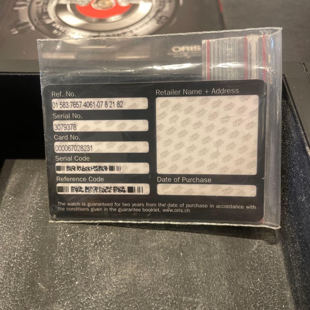 ORIS Rectangular Automatic Watch Silver Dial SS B… - image 3