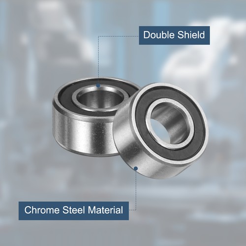 5 Pack 5 x 11 x 5mm 685 2RS Deep Groove Ball Bearings,  ABEC5 - Foto 3 di 5