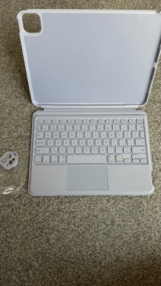 Keyboard Case For IOS 10th Generation 10.9in Tablet RGB And iPad Pro 11 Purple - Image 4 of 4