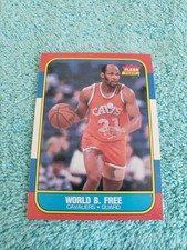 1986-87 Fleer - World B. Free #35 Cleveland Cavaliers Basketball Card NM