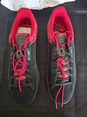 Puma Suede Classic Batman DC Bats Black Barbados Cherry Mens US 10