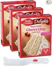 3 x Betty Crocker Delights Super Moist Cherry...