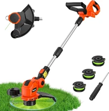 Cordless String Trimmer Compatible for Milwaukee 18V Battery (No Battery), 12'' 