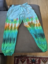 Camp High Collective Tie-Dye Trix Sweatpants Size Small. Rare. Out of print