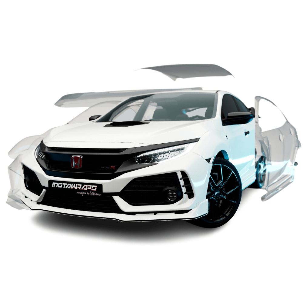 3M Colored PPF / PWF Series Gloss White Paint Protection Film | PWF-G10