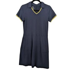 T By Talbots Polo Fit & Flare Dress Size XS UPF 50 Tennis Minimalist Preppy Golf