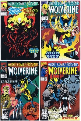 MARVEL COMICS PRESENTS # 127, 128, 129, 130 US Comics 1993 WOLVERINE - HI-GRADE